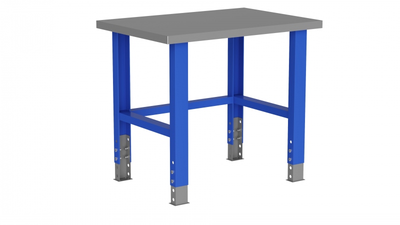 Стол металлический промышленны й 1000 мм PROFFI-CMP без ящиков (На складе в Новосибирске)