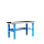 Стол металлический промышленный PLC 15.0