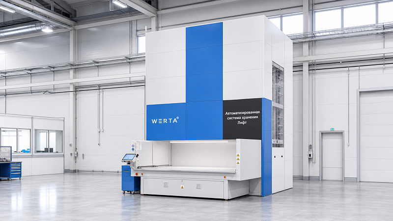 Автоматизированная система хранения лифтового типа WERTA
